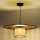 Duolla - Lühter TOKYO RATTAN 1xE27/15W/230V d. 50 cm kuldne/rotang
