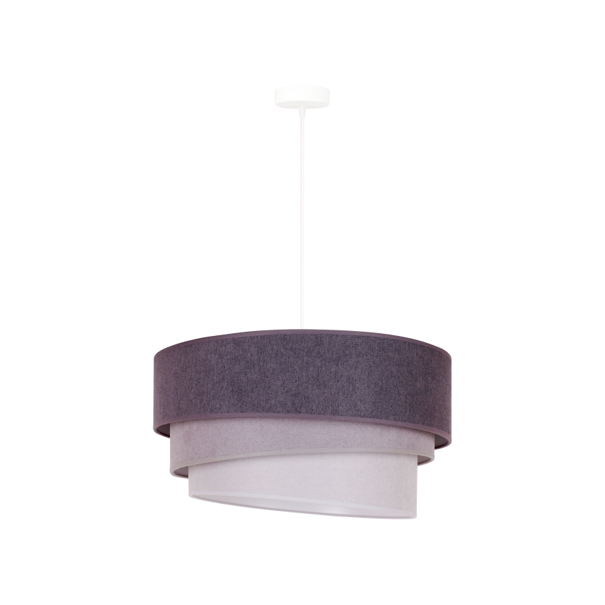 Duolla - Lühter TRIO 1xE27/15W/230V d. 45 cm antratsiit/hall/valge