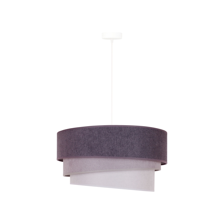 Duolla - Lühter TRIO 1xE27/15W/230V d. 45 cm antratsiit/hall/valge
