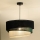 Duolla - Lühter TRIO 1xE27/15W/230V d. 45 cm must/roheline/valge