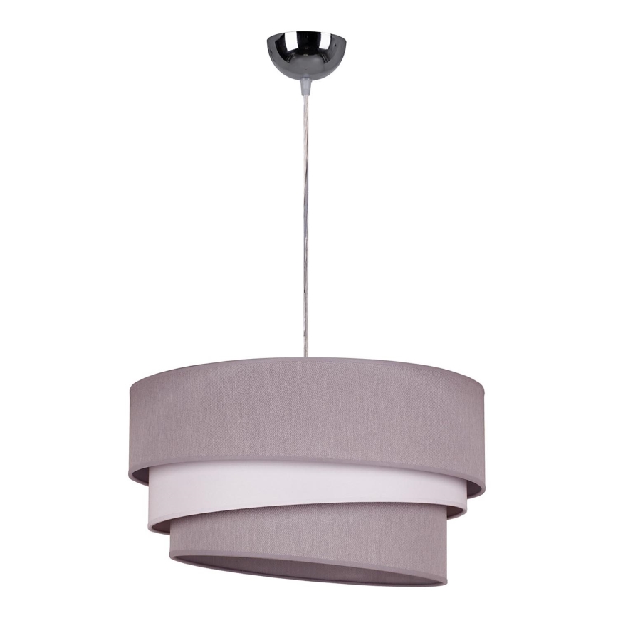 Duolla - Lühter TRIO 1xE27/40W/230V d. 45 cm hall/valge