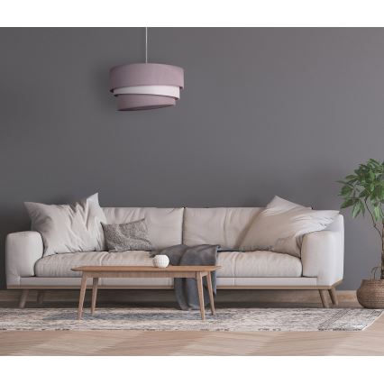 Duolla - Lühter TRIO 1xE27/40W/230V d. 45 cm hall/valge