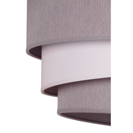 Duolla - Lühter TRIO 1xE27/40W/230V d. 45 cm hall/valge