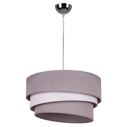 Duolla - Lühter TRIO 1xE27/40W/230V d. 45 cm hall/valge