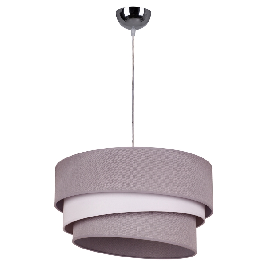 Duolla - Lühter TRIO 1xE27/40W/230V d. 45 cm hall/valge