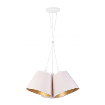 Duolla - Lühter TWIGGY 3xE27/40W/230V d. 60 cm valge