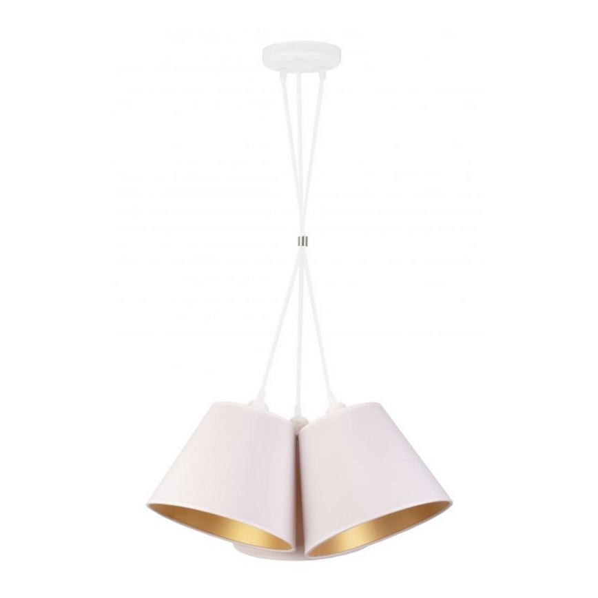 Duolla - Lühter TWIGGY 3xE27/40W/230V d. 60 cm valge