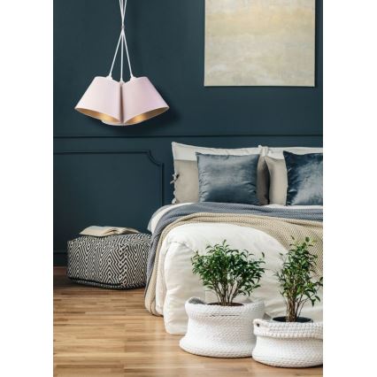 Duolla - Lühter TWIGGY 3xE27/40W/230V d. 60 cm valge