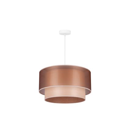Duolla - Lühter WOOD BOHO 1xE27/15W/230V d. 45 cm vask/beež