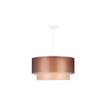 Duolla - Lühter WOOD BOHO 1xE27/15W/230V d. 45 cm vask/beež