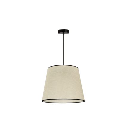 Duolla - Lühter YUTE 1xE27/15W/230V d. 38 cm hall/must