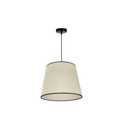 Duolla - Lühter YUTE 1xE27/15W/230V d. 38 cm hall/must