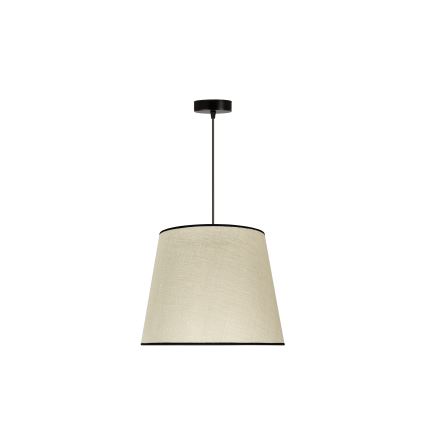 Duolla - Lühter YUTE 1xE27/15W/230V d. 38 cm hall/must
