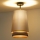 Duolla - Pinnale kinnitatav lühter BELL SHINY 1xE27/15W/230V d. 25 cm hõbedane/must