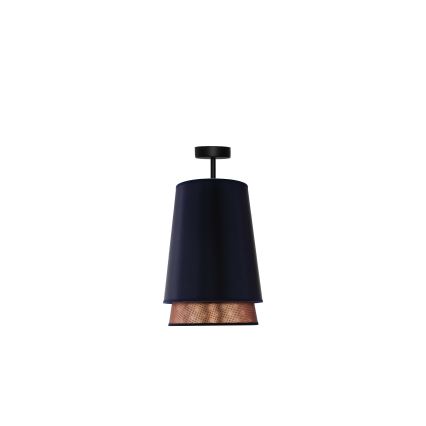 Duolla - Pinnale kinnitatav lühter BELL SHINY 1xE27/15W/230V d. 25 cm sinine/vask