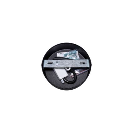 Duolla - Pinnale kinnitatav lühter BELL SHINY 1xE27/15W/230V d. 25 cm valge/vask