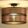 Duolla - Pinnale kinnitatav lühter COPPER SHINY 1xE27/15W/230V d. 40 cm vask/must