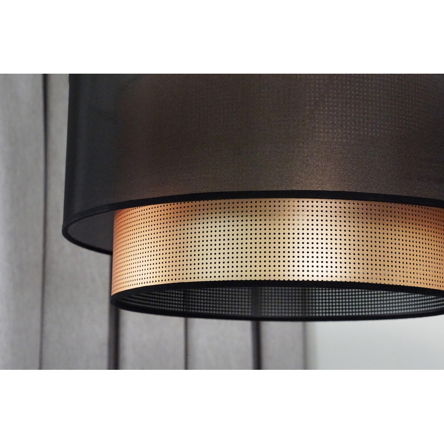 Duolla - Pinnale kinnitatav lühter COPPER SHINY 1xE27/15W/230V d. 45 cm pruun/vask