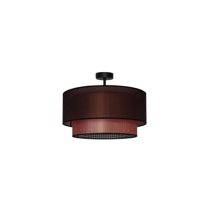 Duolla - Pinnale kinnitatav lühter COPPER SHINY 1xE27/15W/230V d. 45 cm pruun/vask