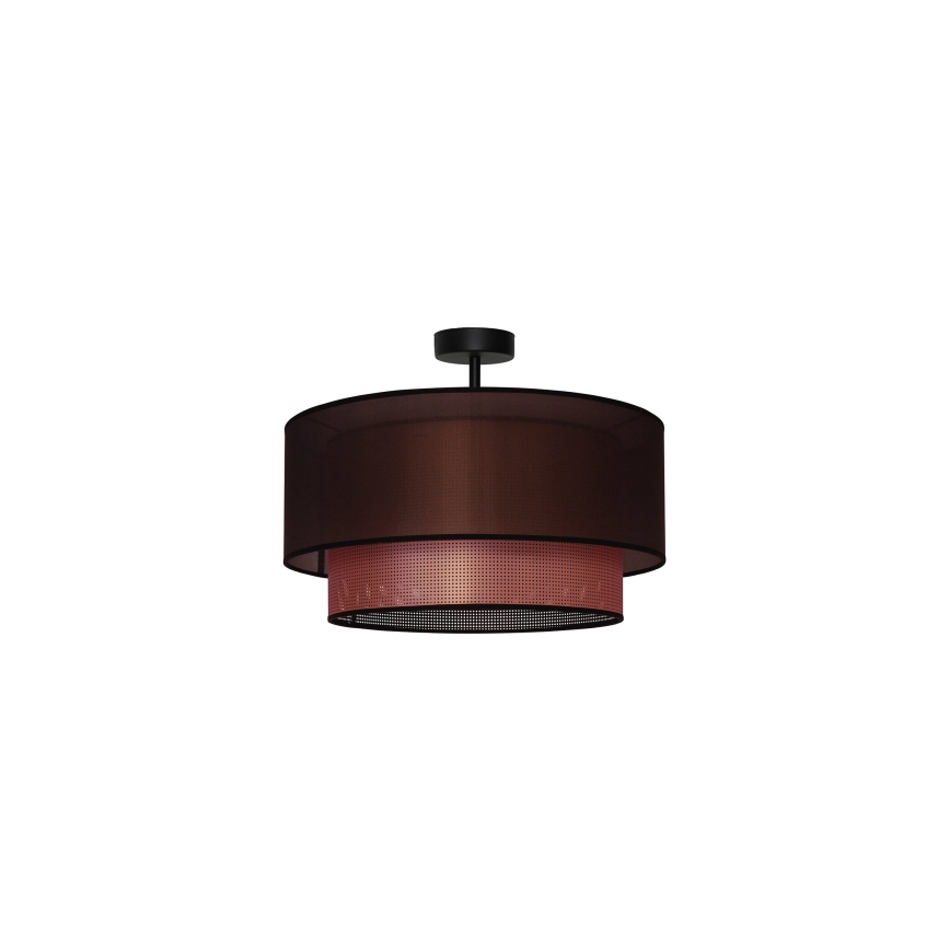Duolla - Pinnale kinnitatav lühter COPPER SHINY 1xE27/15W/230V d. 45 cm pruun/vask