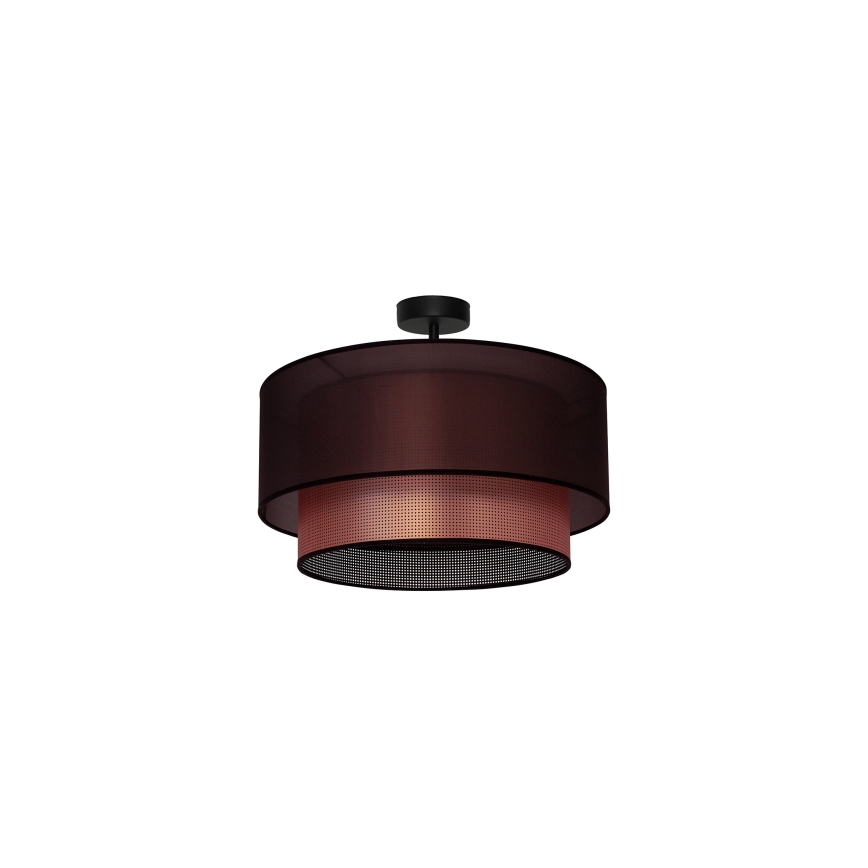 Duolla - Pinnale kinnitatav lühter COPPER SHINY 1xE27/15W/230V d. 45 cm pruun/vask
