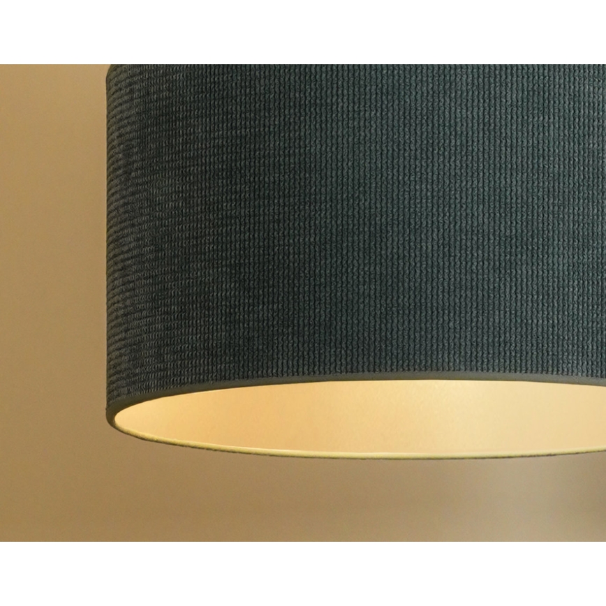 Duolla - Pinnale kinnitatav lühter CORDUROY 1xE27/15W/230V d. 40 cm helesinine