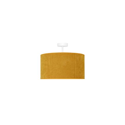 Duolla - Pinnale kinnitatav lühter CORDUROY 1xE27/15W/230V d. 40 cm kollane