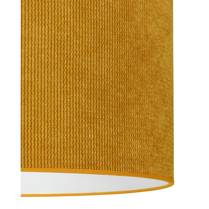 Duolla - Pinnale kinnitatav lühter CORDUROY 1xE27/15W/230V d. 40 cm kollane
