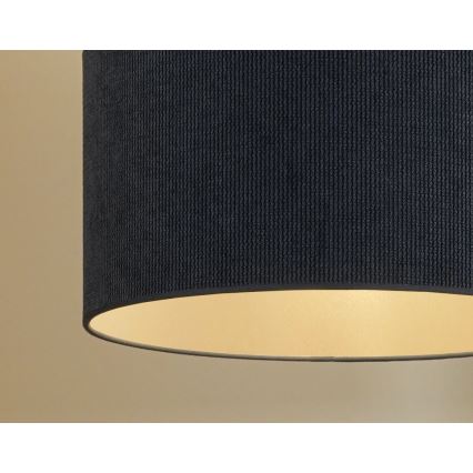 Duolla - Pinnale kinnitatav lühter CORDUROY 1xE27/15W/230V d. 40 cm tumesinine