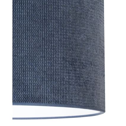 Duolla - Pinnale kinnitatav lühter CORDUROY 1xE27/15W/230V d. 40 cm tumesinine