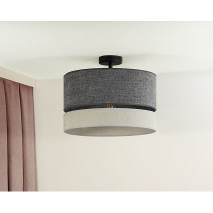 Duolla - Pinnale kinnitatav lühter DOUBLE 1xE27/15W/230V d. 40 cm hall
