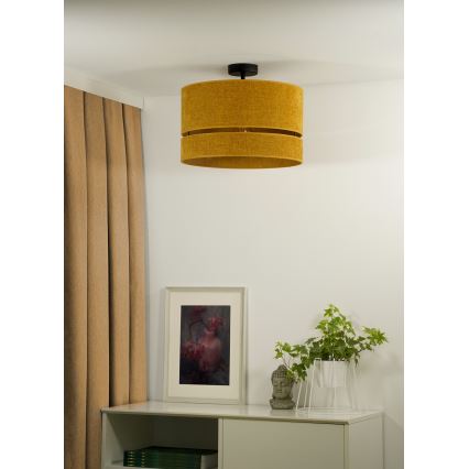 Duolla - Pinnale kinnitatav lühter DOUBLE 1xE27/15W/230V d. 40 cm oranž