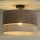 Duolla - Pinnale kinnitatav lühter DOUBLE 1xE27/15W/230V d. 40 cm pruun/hall