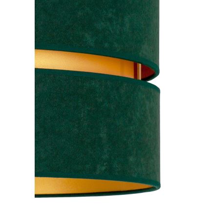 Duolla - Pinnale kinnitatav lühter DUO 1xE27/15W/230V d. 40 cm roheline/kuldne