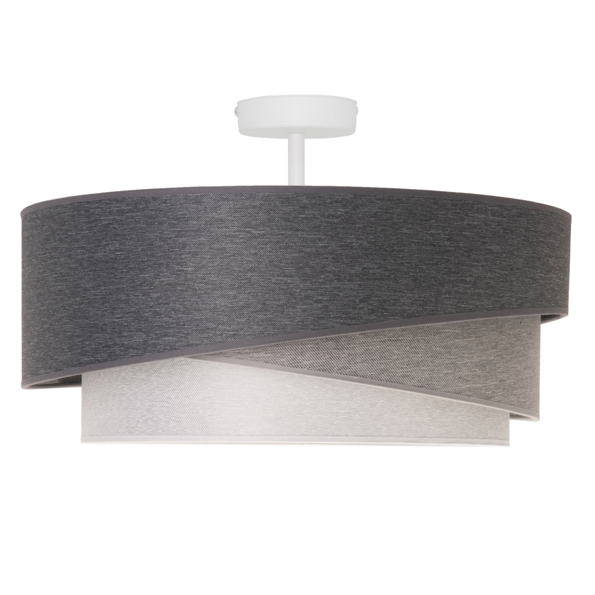 Duolla - Pinnale kinnitatav lühter KOBO 1xE27/15W/230V d. 45 cm hall/valge