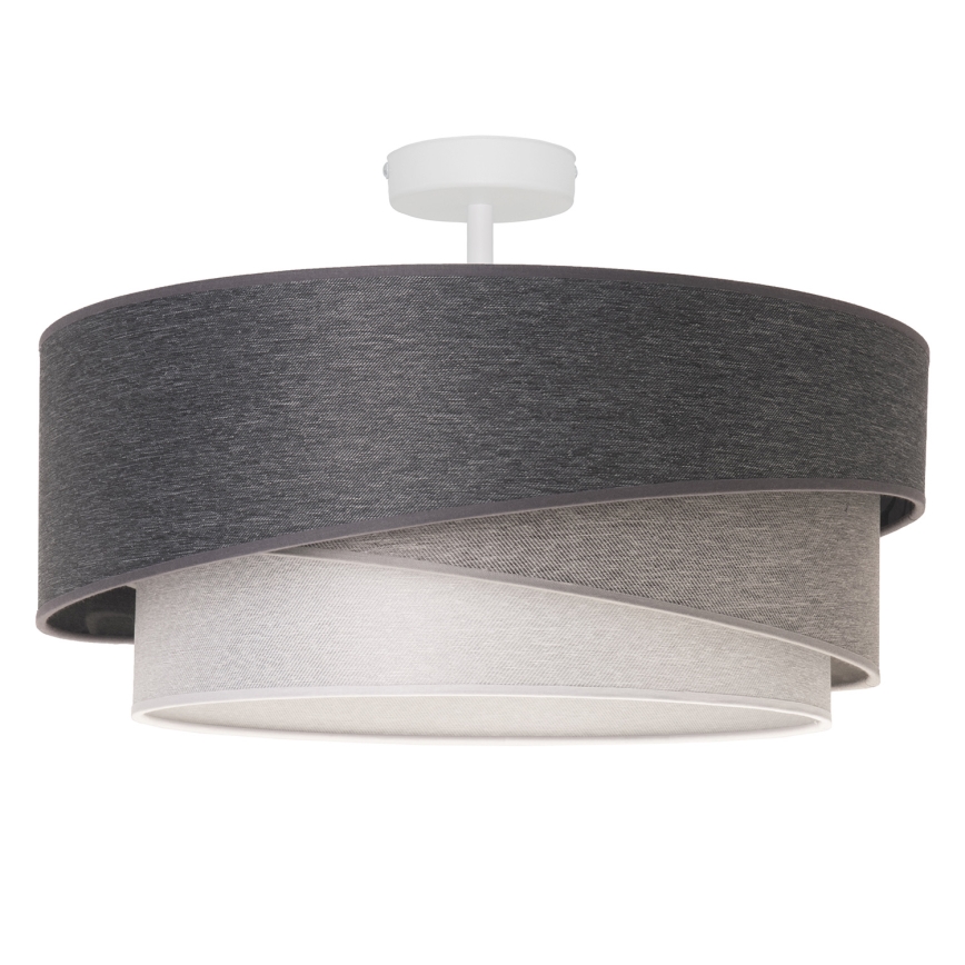 Duolla - Pinnale kinnitatav lühter KOBO 1xE27/15W/230V d. 45 cm hall/valge
