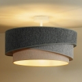 Duolla - Pinnale kinnitatav lühter KOBO ECO RECYCLING 1xE27/15W/230V d. 45 cm roheline/hall/kreemikas