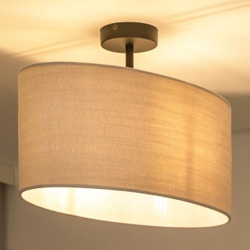 Duolla - Pinnale kinnitatav lühter OVAL 1xE27/15W/230V hall