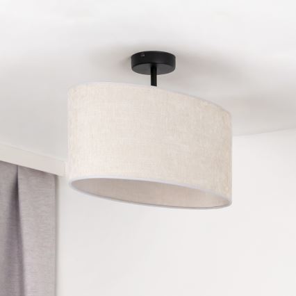 Duolla - Pinnale kinnitatav lühter OVAL 1xE27/15W/230V hall
