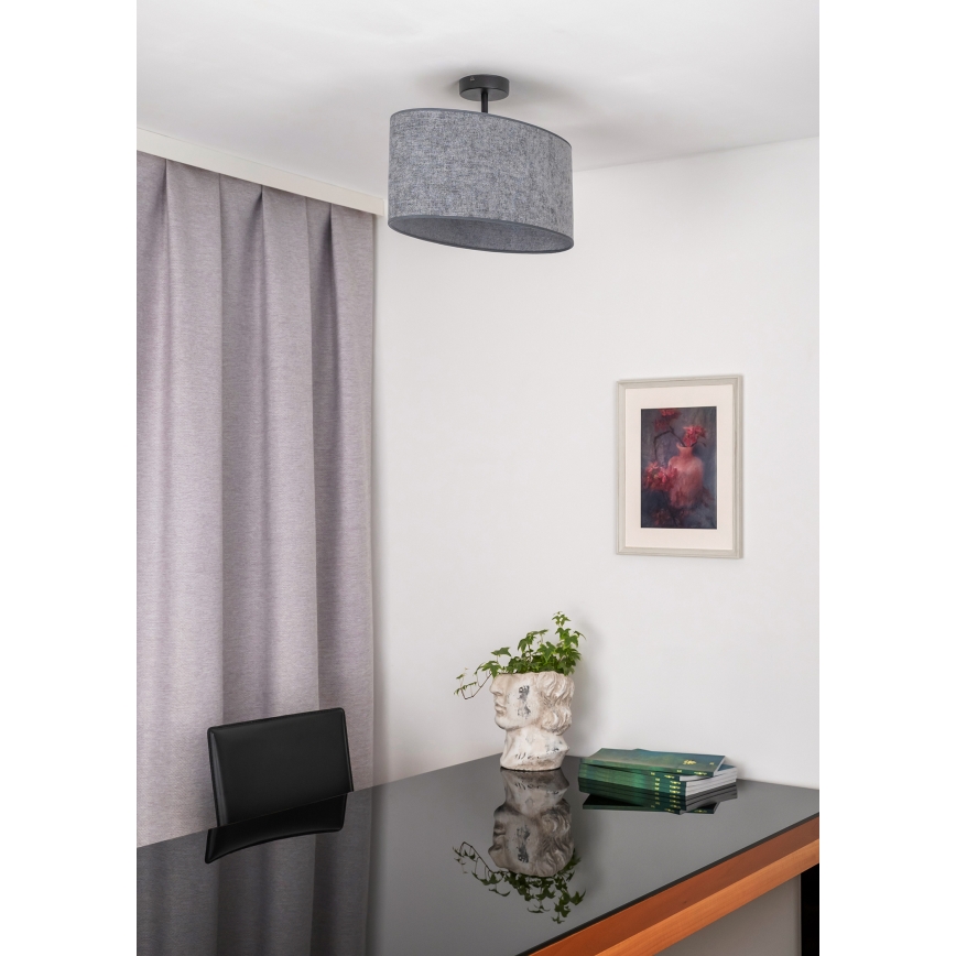 Duolla - Pinnale kinnitatav lühter OVAL 1xE27/15W/230V hall