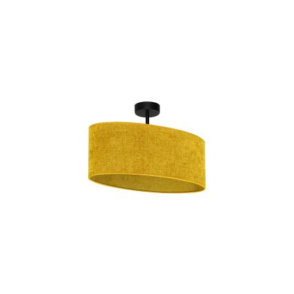 Duolla - Pinnale kinnitatav lühter OVAL 1xE27/15W/230V pruun