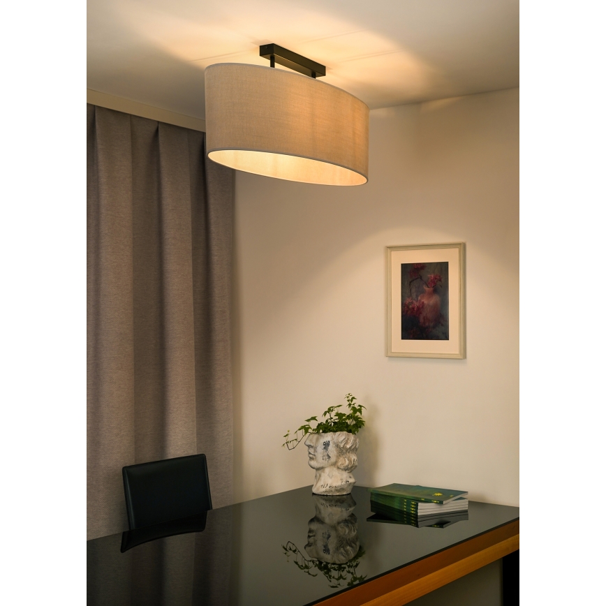 Duolla - Pinnale kinnitatav lühter OVAL 2xE27/15W/230V hall