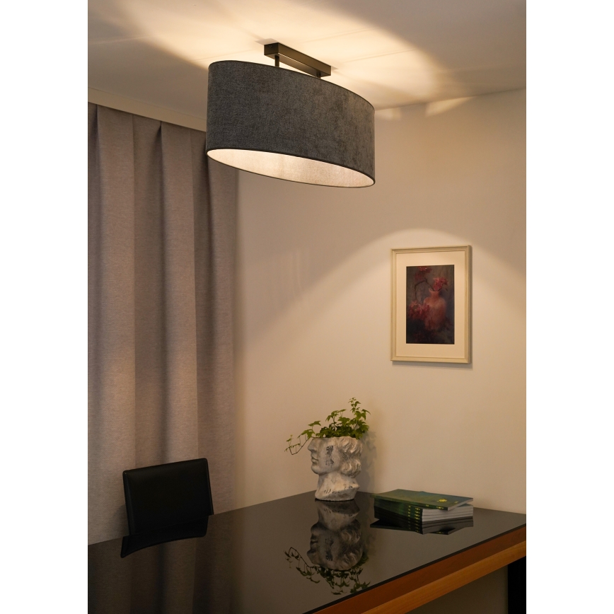 Duolla - Pinnale kinnitatav lühter OVAL 2xE27/15W/230V hall