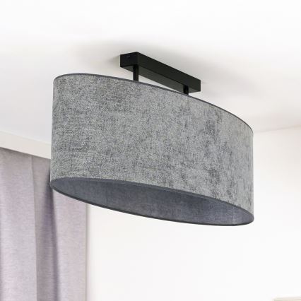 Duolla - Pinnale kinnitatav lühter OVAL 2xE27/15W/230V hall