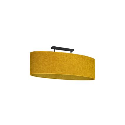 Duolla - Pinnale kinnitatav lühter OVAL 2xE27/15W/230V pruun