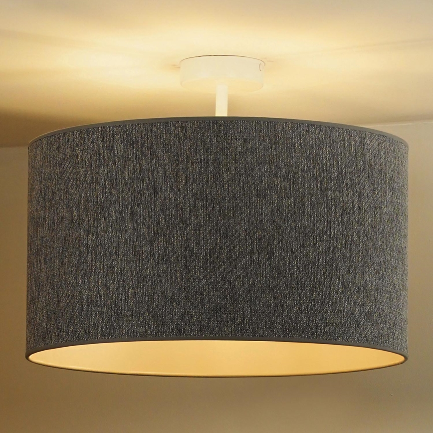 Duolla - Pinnale kinnitatav lühter ROLLER ECO RECYCLING 1xE27/15W/230V d. 45 cm hall