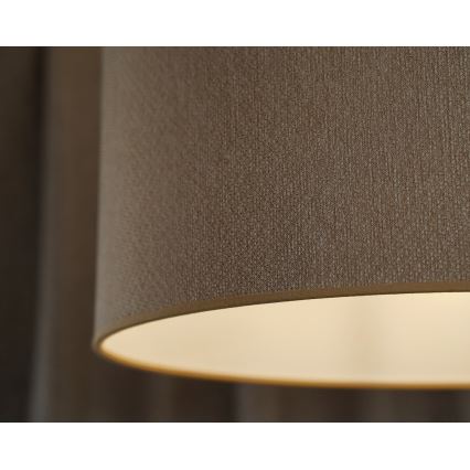 Duolla - Pinnale kinnitatav lühter ROLLER ECO RECYCLING 1xE27/15W/230V d. 45 cm kreemikas