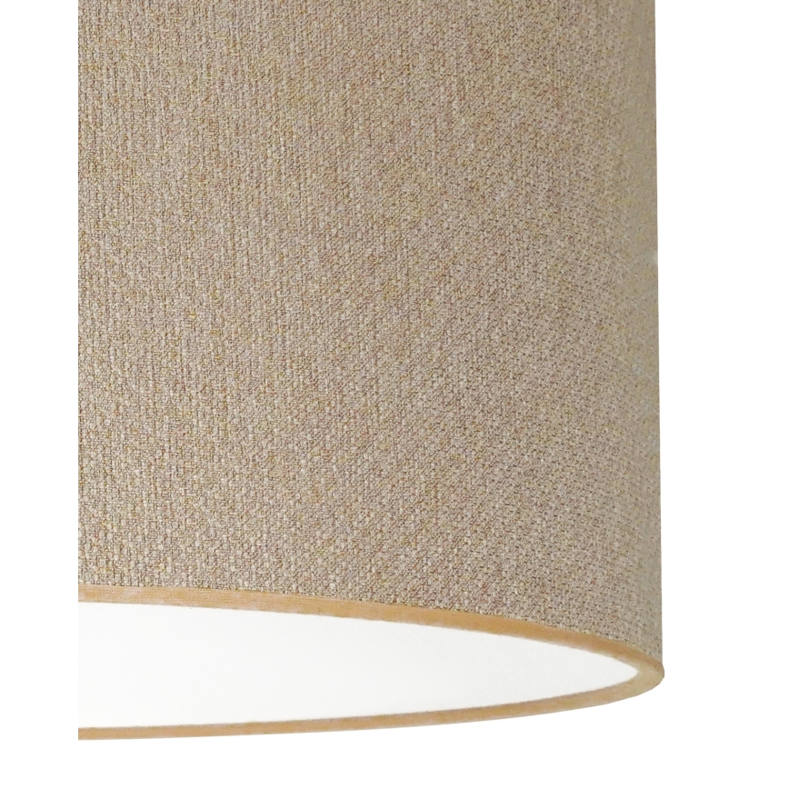 Duolla - Pinnale kinnitatav lühter ROLLER ECO RECYCLING 1xE27/15W/230V d. 45 cm kreemikas
