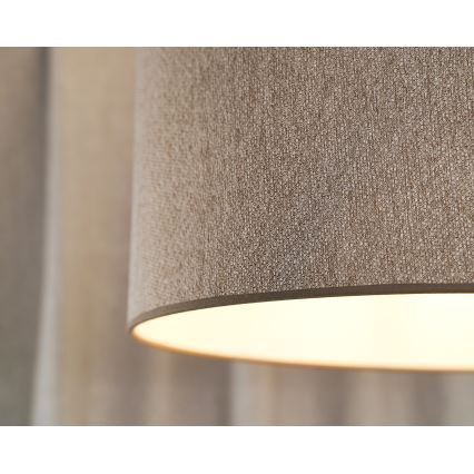 Duolla - Pinnale kinnitatav lühter ROLLER ECO RECYCLING 1xE27/15W/230V d. 45 cm pruun