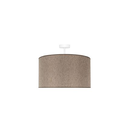 Duolla - Pinnale kinnitatav lühter ROLLER ECO RECYCLING 1xE27/15W/230V d. 45 cm pruun